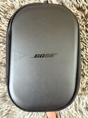 Bose Headphone Case Black Hard Shell Travel Carrying Case